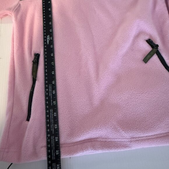 Trail Crest Pink Camo Pull Over Hoodie 1/4 Zip Highland Timber Women's X-Small - Picture 15 of 15
